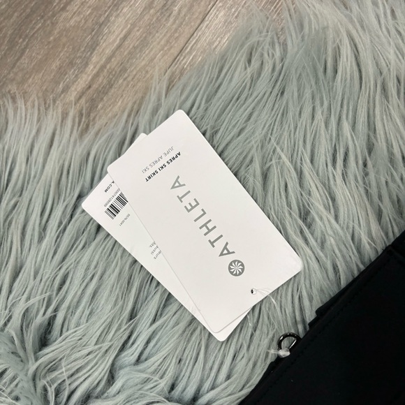 NWT ATHELTA jupe apres ski skirt in black - 8 - Picture 4 of 11